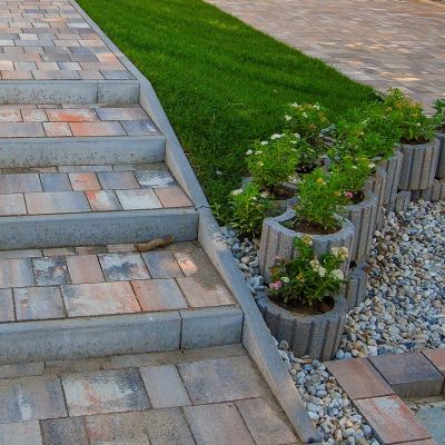 Barabás kerti szegélykő 100x200x5 cm szürke