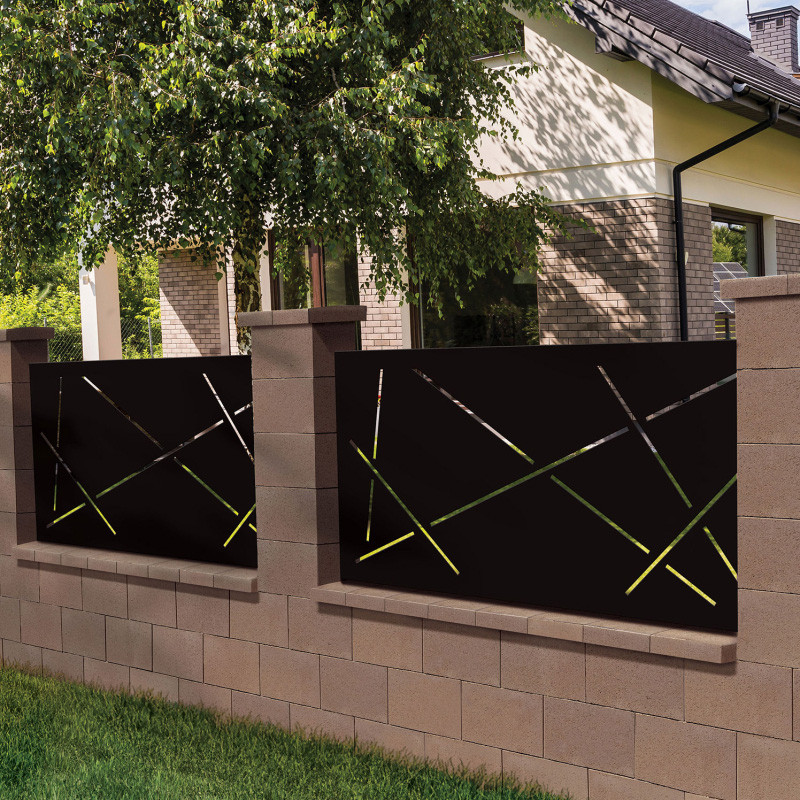 Barabás kerítés fedlap 25x30x6cm - barna